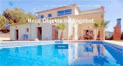 Desktop Screenshot of ferienwohnung-in-mallorca.com